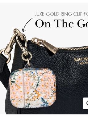 kate spade new york Multi Floral Rose AirPods Case - Pink Floral